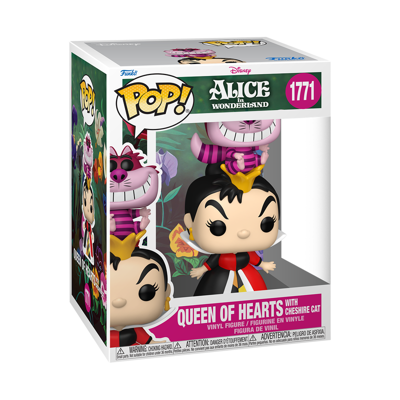 Pop! Queen of Hearts with Cheshire Cat, , hi-res view 2