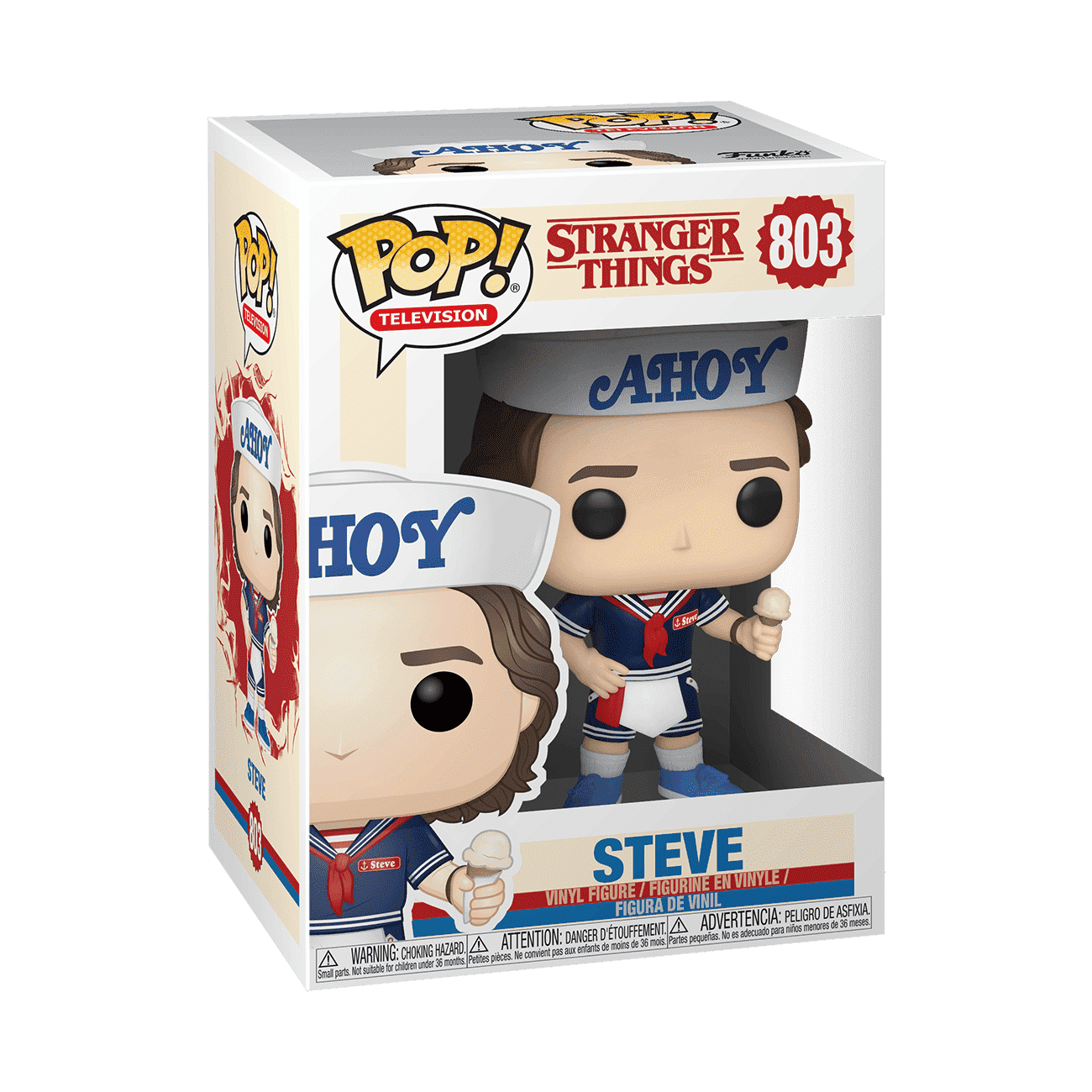Funko Pop Steve Ahoy Stranger Things Pop! Steve