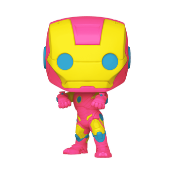 Pop! Iron Man (Mark 3) (Black Light), Image 1