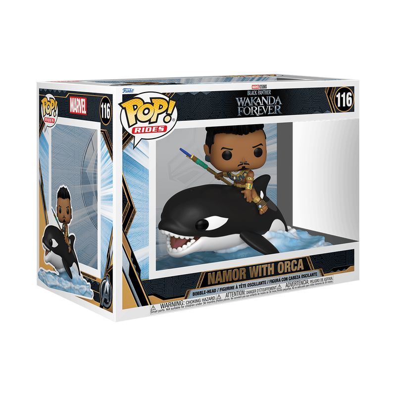 Pop! Ride Namor with Orca, , hi-res image number 2