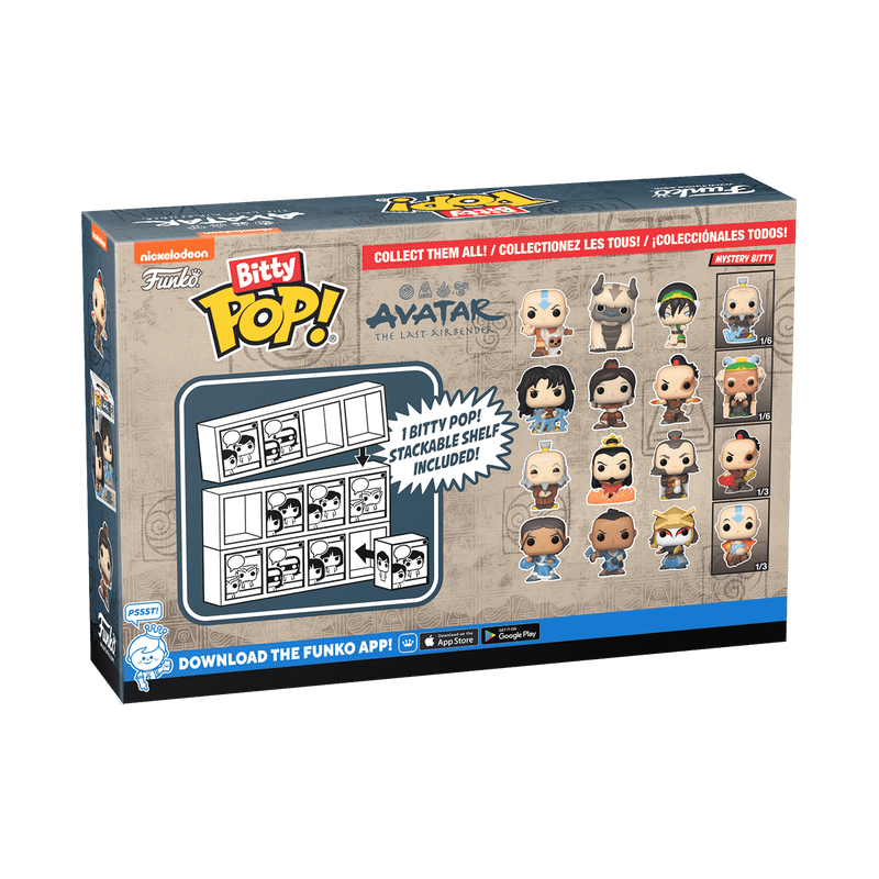 Bitty Pop! Avatar The Last Airbender 4-Pack Series 2, , hi-res view 3