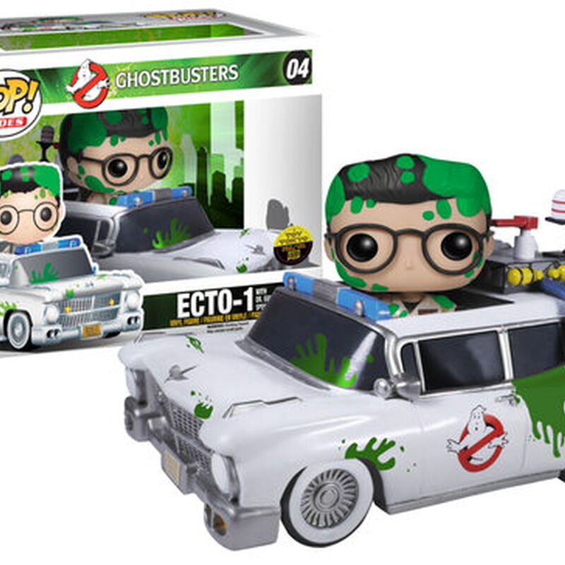 Ghostbusters - Slimmed Ecto 1 and Egon, , hi-res view 1