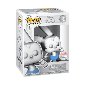 Pop! Oswald the Lucky Rabbit (Platinum), Image 2