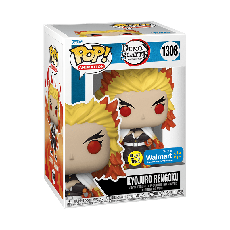 Pop! Kyojuro Rengoku (Glow), , hi-res view 2