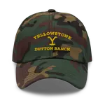 Yellowstone Dutton Ranch Green Camo Logo Hat, , hi-res view 2
