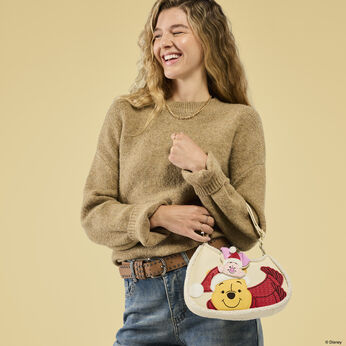 Winnie the Pooh and Piglet Holiday Crossbody Bag, , hi-res view 2