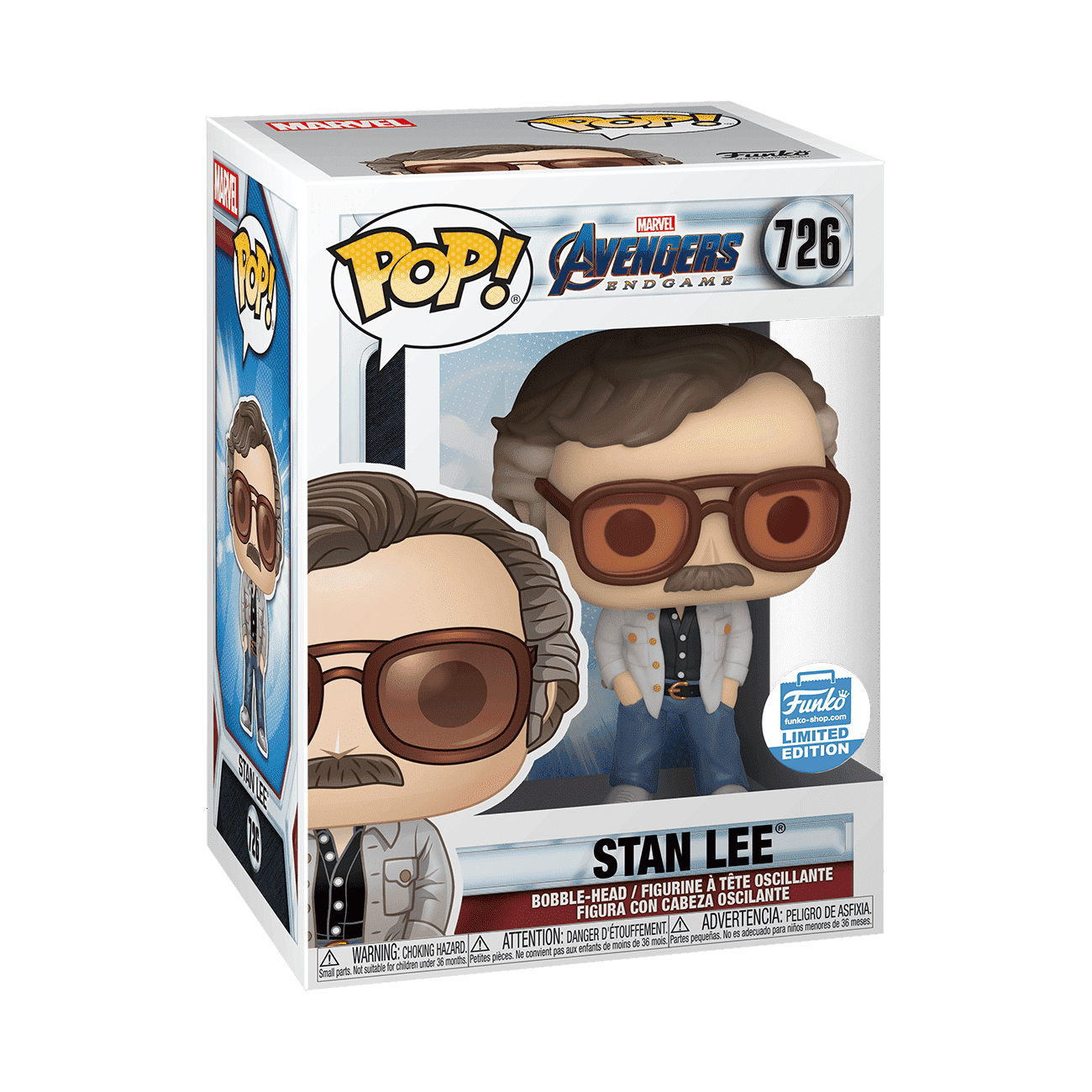 ファンコ ポップ FUNKO POP スタン・リー STAN LEE FUNKO POP! STAN LEE ファンコ ポップ！ スタン・リー フィギュア 4個