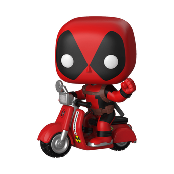 Pop! Rides Deadpool on Scooter, Image 1