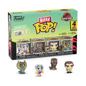 Bitty Pop! Jurassic Park 4-Pack Series 3, Image 1