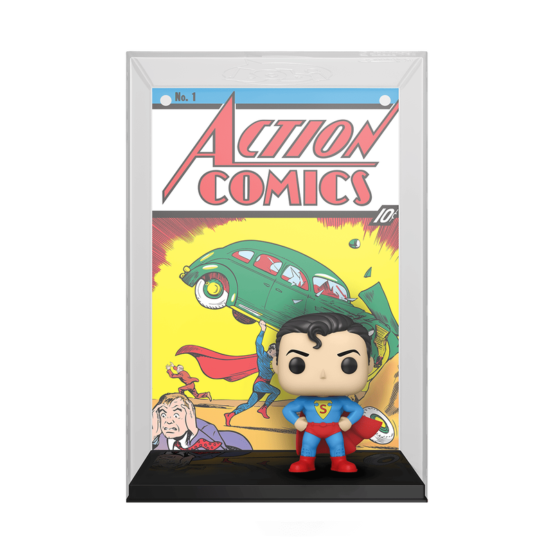 Abandonado Sin sentido desnudo Buy Pop! Comic Covers Action Comics No. 1 Superman at Funko.
