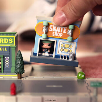 Bitty Pop! Towns Skateboarder & Skate Shop FWlifestyle1 view 2