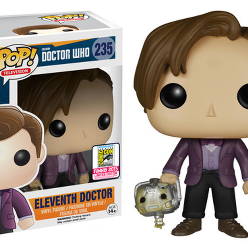 Doctor Who - Dr #11 hldng Cbrmn head - SDCC, , hi-res view 1