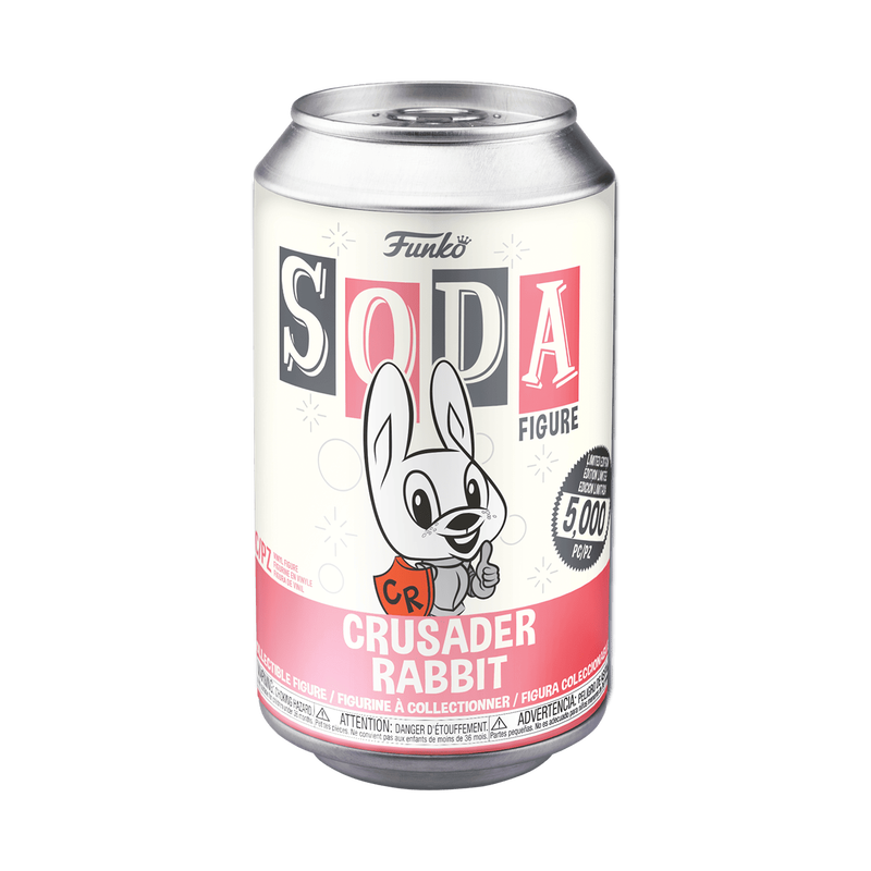 Vinyl Soda: Crusader Rabbit - Crusader Rabbit w/chase, , hi-res view 3