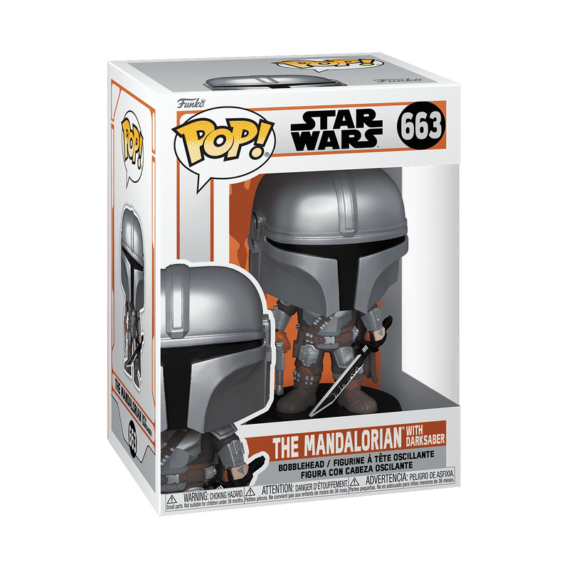 Pop! The Mandalorian with Darksaber, , hi-res view 2