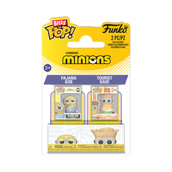 Bitty Pop! Pajama Bob & Tourist Dave 2-Pack, Image 1