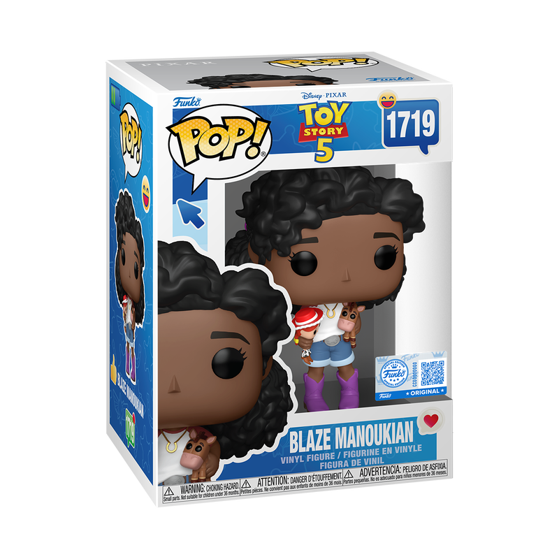 Pop! Blaze Manoukian (Toy Story 5) | Funko