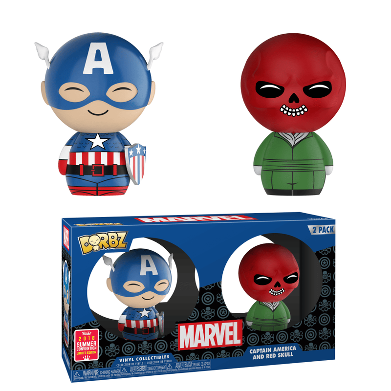 Dorbz Captain American & Red Skull 2-Pack, , hi-res view 1