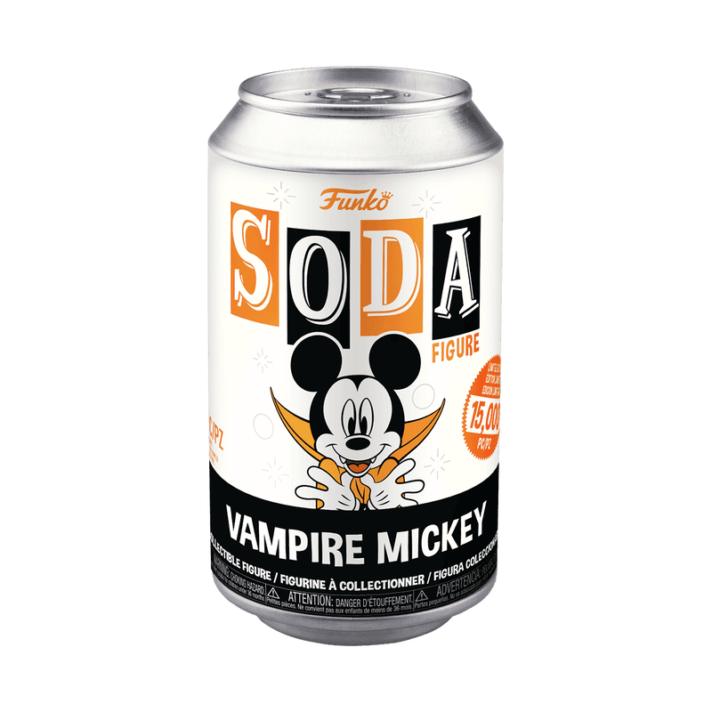 Vinyl SODA Vampire Mickey Mouse, , hi-res view 2