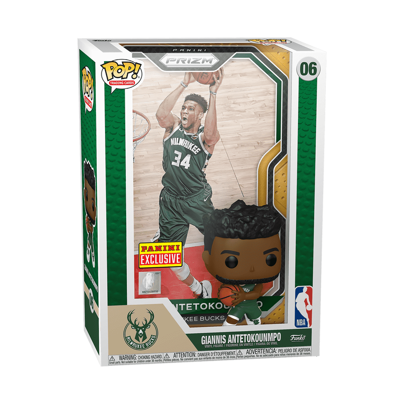 Pop! Trading Cards Giannis Antetokounmpo - Milwaukee Bucks, , hi-res view 2