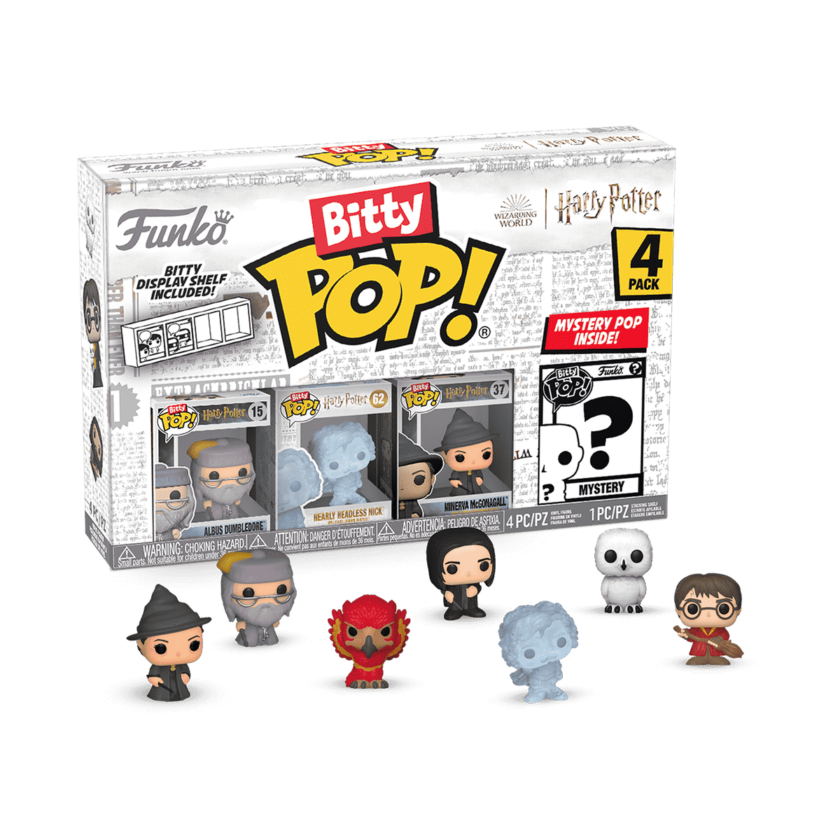 Детские фигурки Funko Bitty Pop! Harry Potter 4-Pack Series 3