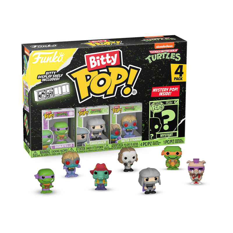 Bitty Pop! Teenage Mutant Ninja Turtles 4-Pack Series 2, , hi-res image number 1