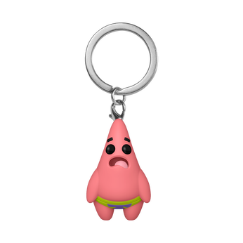 Pop! Keychain Patrick with Wedgie, Image 1