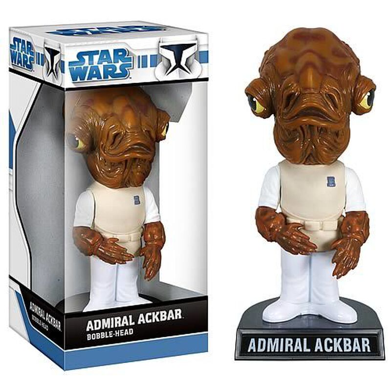 Admiral Ackbar Bobble Head Series 3 (Fu, , hi-res view 1