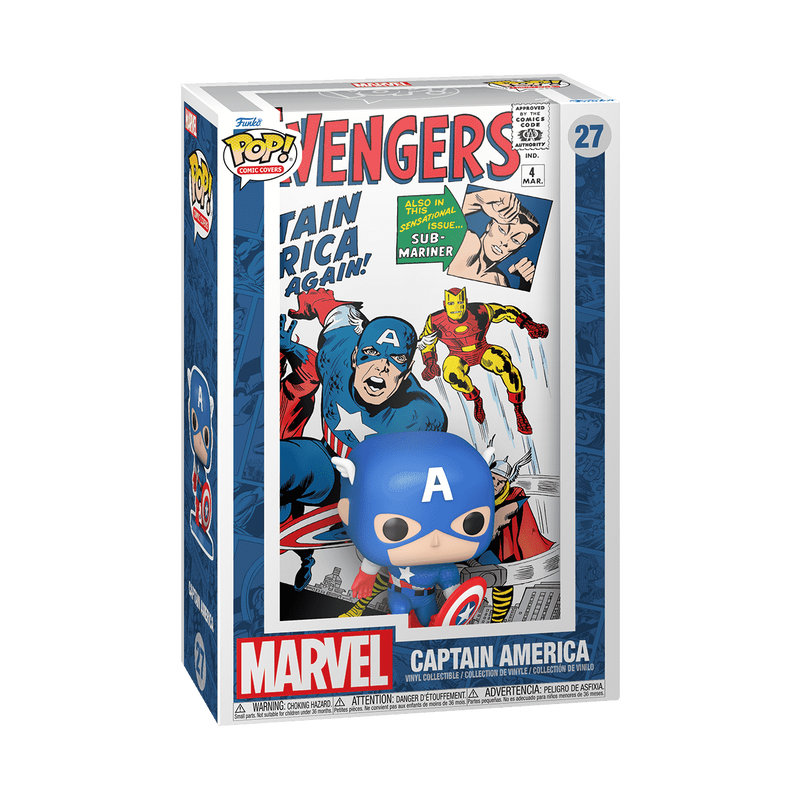 Pop! Comic Covers Captain America, , hi-res view 2
