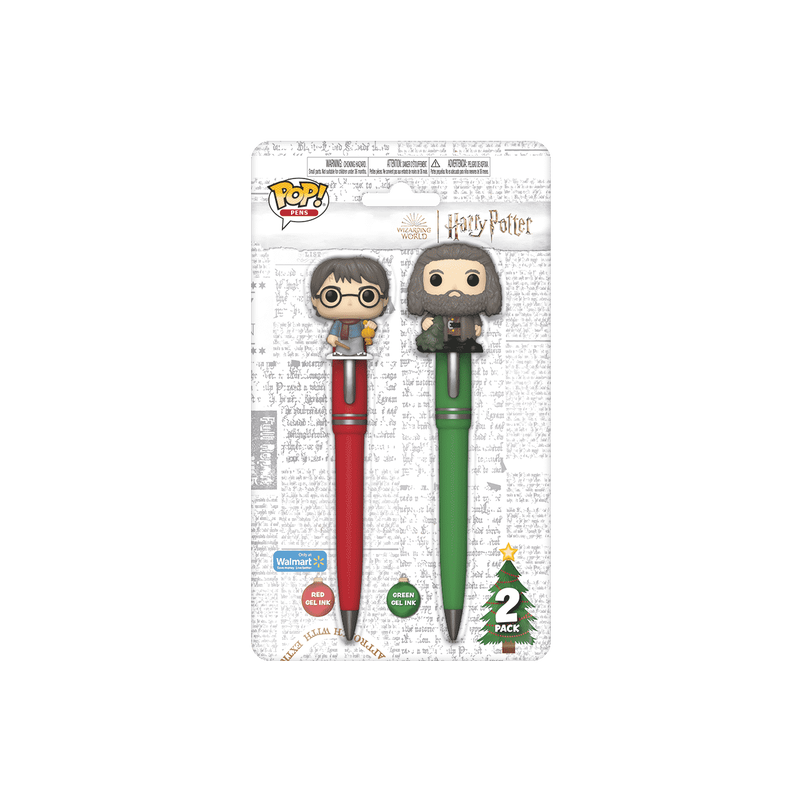 Pop! Pens Christmas Harry Potter and Rubeus Hagrid 2-Pack, , hi-res view 2