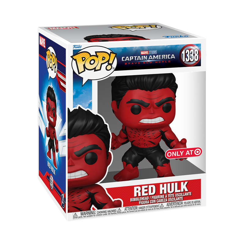 Pop! Super Red Hulk (Retro Comic Deco), , hi-res view 2