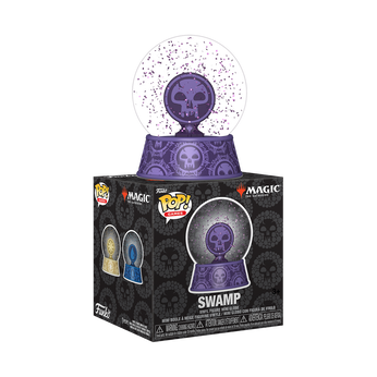 Magic The Gathering Swamp Mini Glitter Globe, , hi-res view 2