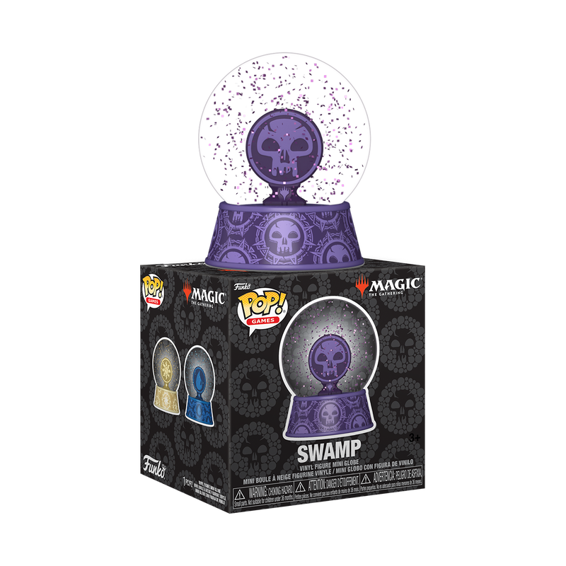 Magic The Gathering Swamp Mini Glitter Globe, , hi-res view 1