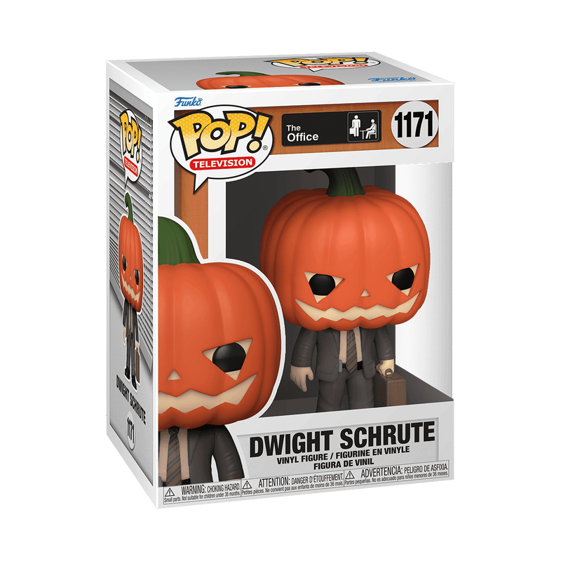 Pop! Dwight Schrute with Pumpkinhead, , hi-res view 2