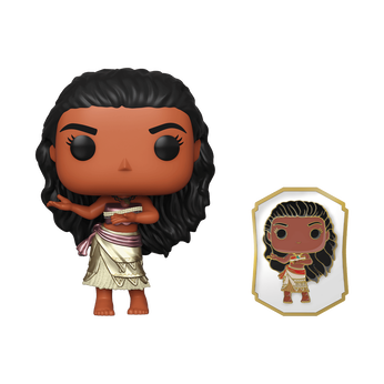 Pop! Moana (Gold) with Pin, Image 1