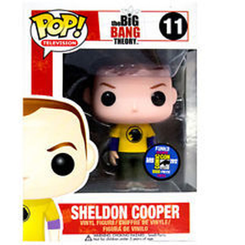 sPOP Television (VINYL): Sheldon Yellow Hawkman Shi, , hi-res view 1