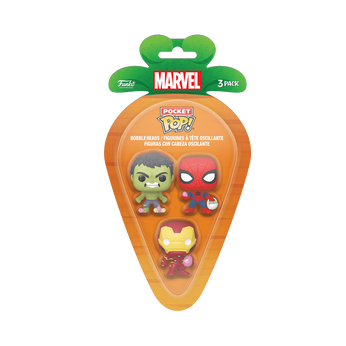 Pocket Pop! Easter Spider-Man, Iron Man & Hulk 3-Pack, Image 1