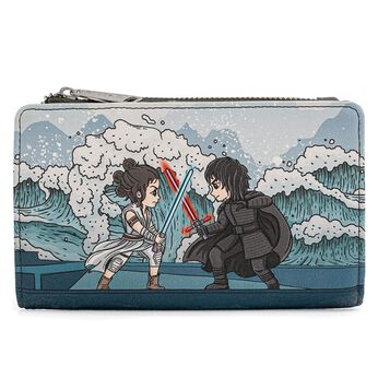 Star Wars Kylo Ren and Rey Scene Flap Wallet, Image 1