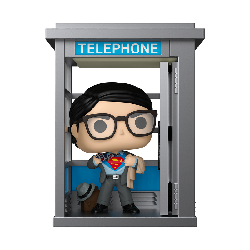 Pop! Deluxe Superman in Phone Booth, , hi-res view 1