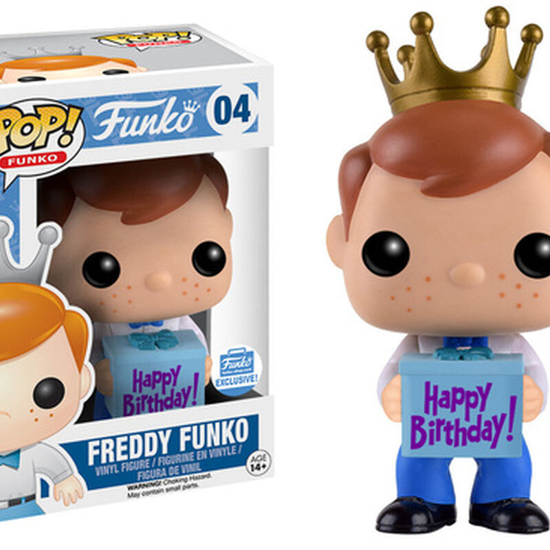 Pop! Freddy Funko with Birthday Gift, , hi-res view 1