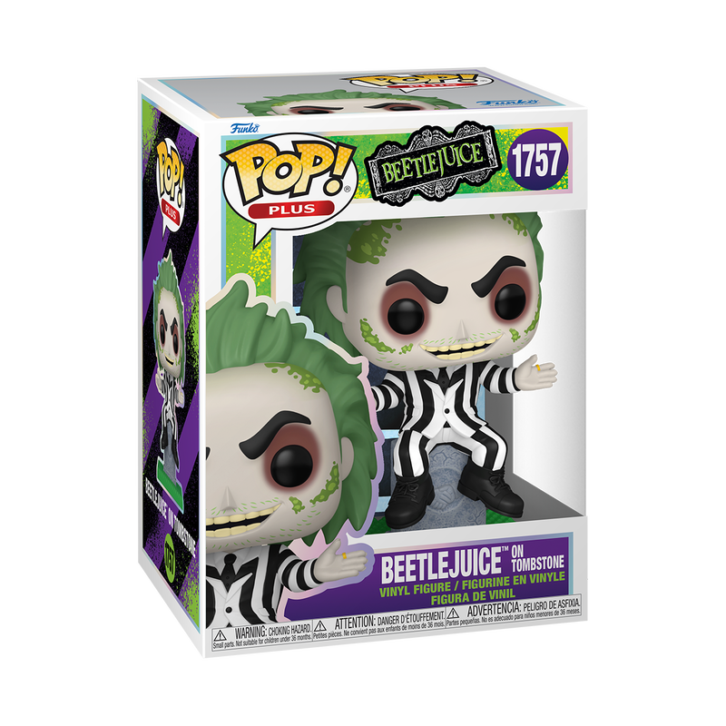 Pop! Plus Beetlejuice on Tombstone | Funko