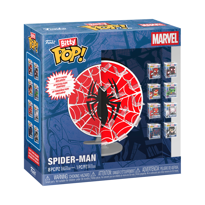 Bitty Pop! Display Spider-Man Web Bundle, , hi-res view 1