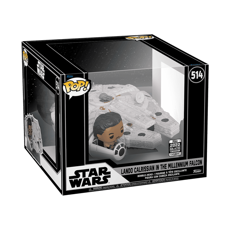 Pop! Rides Lando Calrissian in the Millennium Falcon, , hi-res view 2