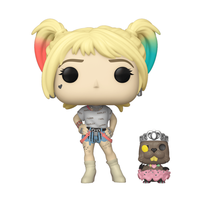 POP&Buddy: Birds of Prey- Harley Quinn w/Beaver, , hi-res view 2