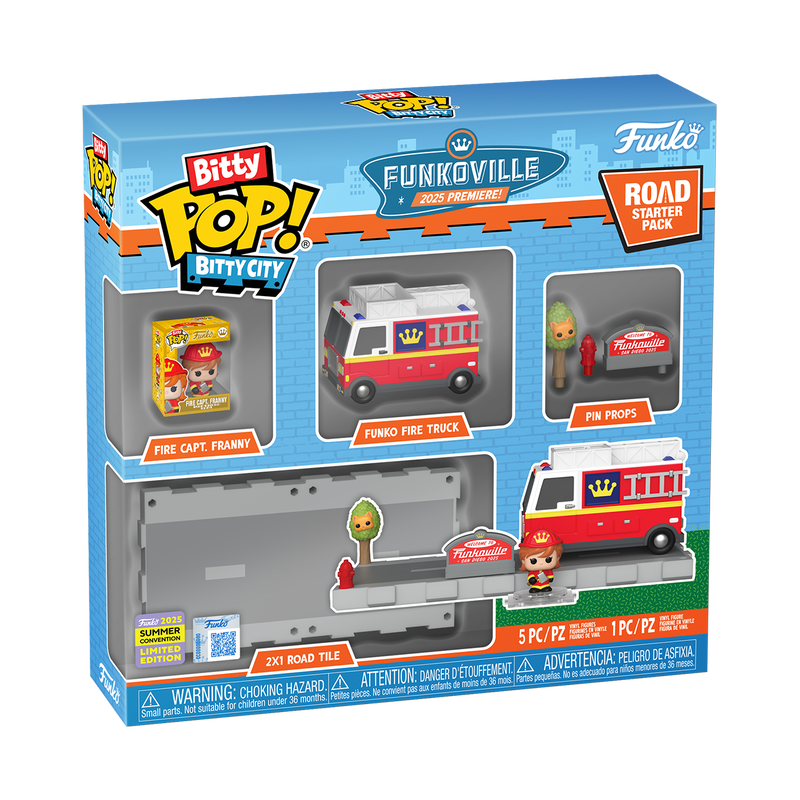 Bitty Pop! Bitty City Funkoville Road Starter Pack, , hi-res view 1