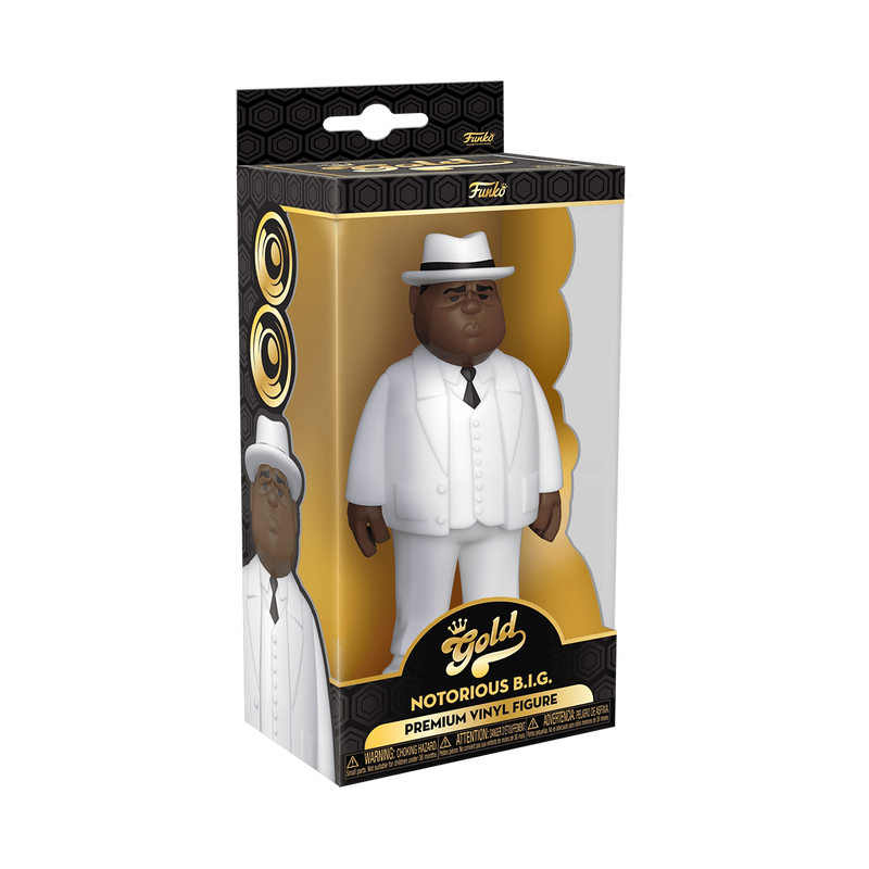 Vinyl GOLD 5" Notorious B.I.G. in White Suit, , hi-res image number 3