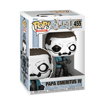 Pop! Papa Emeritus IV (Blue Jacket) (Glitter), Image 2