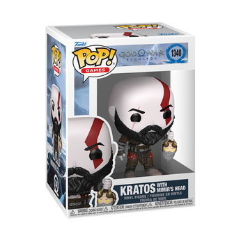 Pop! Kratos with Mimir&rsquo;s Head (God of War Ragnar&ouml;k), , hi-res view 2