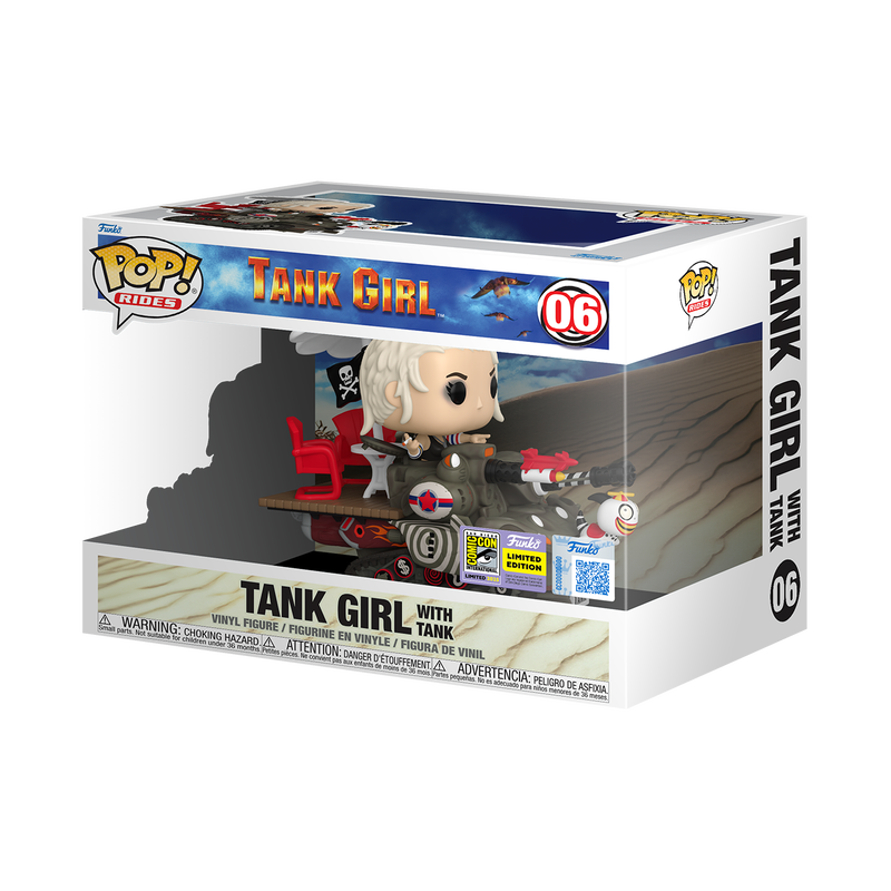 Pop! Rides Deluxe Tank Girl with Tank [SDCC], , hi-res view 2
