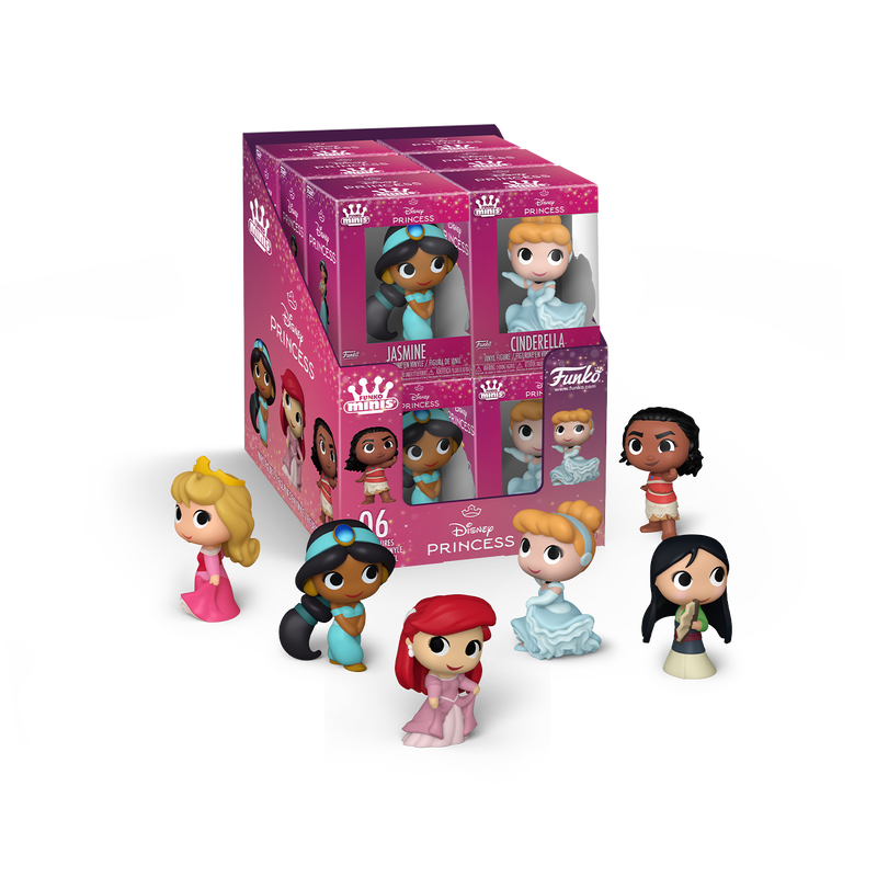 Disney Princess Mini Vinyl Figures, , hi-res view 1