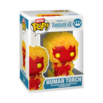 Bitty Pop! Human Torch (Fantastic Four: First Steps) [SDCC], , hi-res view 1